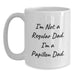 Funny Gift for Papillon Dog Dad, Unique Papillon Dog Coffee Mug Gifts from Men to Family, I'm Not A Regular Dad. I'm A Papillon Dad. Christmas Unique Gift Ideas - Main