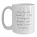 Funny Trucker Gifts from Friends - White Coffee Mug for Men and Women - Inspirational Trucker Quotes - Christmas Unique Gifts - Main