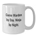Game Warden Humor White Coffee Mugs Gifts from Friends to Game Wardens, Birthday Unique Gifts, Ninja in Disguise - Additional