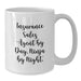 Funny Insurance Sales Agent Gifts for Men Friends Coworkers Family from Insurance Sales Agent By Day. Ninja By Night. Christmas Unique Mugs 11oz or 15oz White Ceramic Coffee Mug - Additional