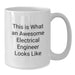 Funny Electrical Engineer Gifts - White Coffee Mug, Perfect for Men, Women, or Coworkers, Birthday Unique Gifts for Electrical Engineers at Work - Additional