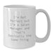 Gifts from Friends and Family for Sales Managers - Funny White Coffee Mug - 'I'm Not Perfect But I'm A Sales Manager' - Additional