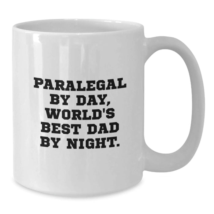 Fun Paralegal White Coffee Mugs Gifts from Family, Friends, or Coworkers for Paralegal, Unique Christmas Unique Gifts for Men, Women, Paralegal, Funny Paralegal Quote - Additional