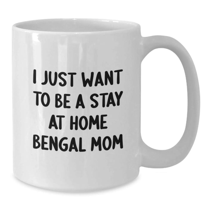 Funny Bengal Cat Mom Gifts from Mom for Bengal Cat Lover Birthday Unique Gifts - Additional