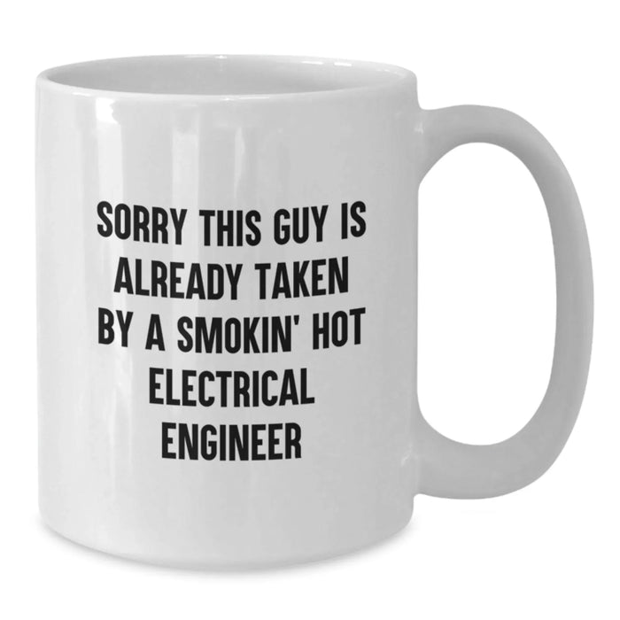 Funny Electrical Engineer White Coffee Mug Gifts for Men Women Friends from Family - Electrical Engineer Unique Birthday Unique Gifts - Additional