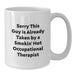 Funny Occupational Therapist Gifts from Men to Smokin' Hot Occupational Therapist, White Coffee Mug for Christmas Unique Presents - Additional