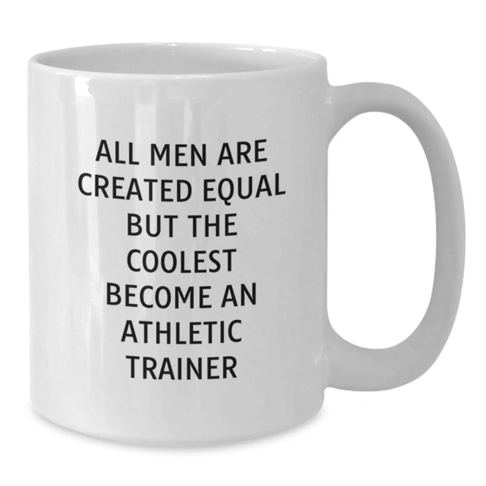 Funny Athletic Trainer Gifts from Men to Athletes, White Coffee Mug for Graduation Unique Gifts - Additional