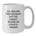Funny Athletic Trainer Gifts from Men to Athletes, White Coffee Mug for Graduation Unique Gifts - Additional