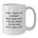 Funny Quotes Gifts for Aircraft Mechanic Men White Coffee Mugs - Inspirational Christmas Unique Idea from Friends - Additional