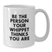 Whippet Dog Lover Gifts from Friends, Funny Quote White Coffee Mug for Men Women Birthday Unique Presents - Additional