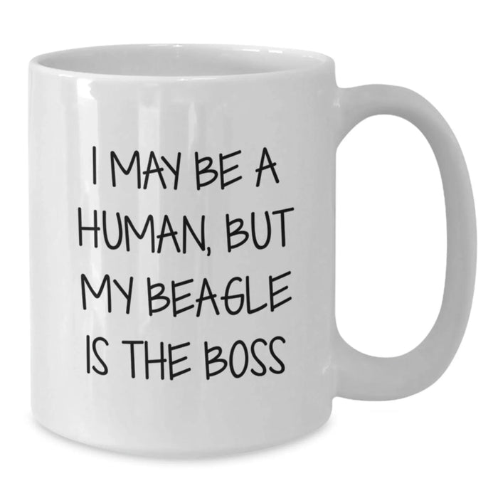 Beagle Dog Lovers Funny Gifts from Friends and Family, White Coffee Mug for Beagle Dog Owners, Birthday Unique Ideas - Additional