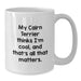 Cairn Terrier Dog Lovers Funny White Coffee Mug Gifts from Friends and Family Birthday Unique Present - Additional