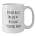 Funny Assistant Principal Gifts for Him from Friends, White Coffee Mug with 'Do Not Make Me Use My Assistant Principal Voice' Quote for Birthday - Additional
