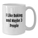 Baking Enthusiast's Christmas Unique Gift Ideas Funny White Coffee Mug for Friends Family, Gifts from Men to Women, Baking Lover Mug - Additional