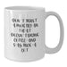 Funny Mortician Gifts from Friends - Don't Trust A Mortician That Doesn't Drink Coffee And Say F--k A Lot White Coffee Mug for Mortician Guys on Christmas Unique Gifts - Additional
