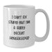 Funny Housekeeper Gifts - Gifts from Friends, Women, Coworkers - Valentine's Unique White Coffee Mug 'I Can't Fix Stupid But I'm A Fairly Decent Housekeeper' - Additional