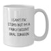 Funny Oral Surgeon Gifts from Men to Men, White Coffee Mug for Valentine's Unique - Additional