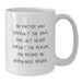 Ambulance Driver Inspirational Gifts from Family - White Coffee Mug - Never Forget The Reason - Unique Mother's Day Unique Gift for Ambulance Driver Men - Additional