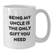 Funny Uncle Quotes White Coffee Mugs Gifts from Family to Uncle on Christmas Unique Gifts - Additional