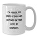 Funny Guide Gifts for Men - White Coffee Mug for Dad - Father's Day Unique Gifts from Family - Additional
