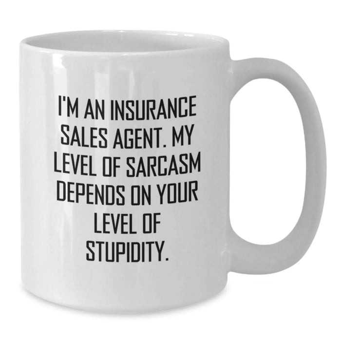 Funny Insurance Sales Agent Gifts from Men, Unique Christmas Unique Gifts for Insurance Sales Agent Friends - Additional