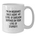 Funny Insurance Sales Agent Gifts from Men, Unique Christmas Unique Gifts for Insurance Sales Agent Friends - Additional