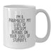 Funny Gift for Pharmacist Dad - I'm A Pharmacist, White Coffee Mug with Sarcasm Quote, Father's Day Unique Gifts from Men to Son, Family - Additional