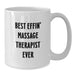 Funny Massage Therapist Gifts for Men, Unique White Coffee Mug Quotes from Friends - Additional