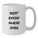 Funny Gifts for the Best Effin' Nurse Ever, White Coffee Mugs for Nurse Friends, Unique Gifts from Men to Women on Mother's Day - Additional