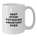 Funny Physician Assistant Gifts - Best Effin' PA Ever White Coffee Mug, Perfect for PA's on Father's Day, Gifts from Men to Physician Assistant Dad - Additional
