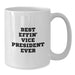 Gifts for Vice President, Funny Birthday Unique Gifts, Vice President White Coffee Mug - Best Effin Vice President Ever - Additional