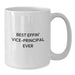 Funny Vice-principal Gifts from Friends Unique White Coffee Mugs Best Effin' Vice-principal Ever Valentine's - Additional