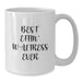 Funny Waitress Quotes Gifts from Friends, Best Effin' Waitress Ever, White Coffee Mug, Birthday Unique Gifts for Waitress or Coworkers - Additional