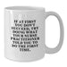 Funny Nurse Practitioner Gifts for Valentine's - White Coffee Mug with Inspirational Quote from NP - Additional