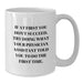 Funny Physician Assistant Gifts from Friends for Graduation Unique White Coffee Mugs, If At First You Don't Succeed Try Doing What Your PA Told You To Do The First Time - Additional