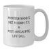 Funny Amateur Radio Post-apocalyptic Life Skill Gifts from Friends White Coffee Mug Birthday Unique - Additional