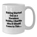 Funny Baking Gifts for Baking Enthusiasts, White Coffee Mug for Graduation Unique Gifts from Friends, Family, Coworkers - Gifts from Women for Women, Men, Friends, Coworkers - Additional