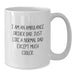Funny Ambulance Driver Gifts from Dad, Ambulance Driver Coffee Mug, White Coffee Mug for Ambulance Driver Men, Unique Gifts for Ambulance Driver Dads, Ambulance Driver Dad - Additional