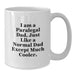 Funny Paralegal Dad Gifts for Men, Friends, Coworkers - White Coffee Mug, Paralegal Unique Gifts from Family, Friends, Coworkers for Graduation, Funny - Additional