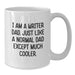 Funny Writer Dad Gifts White Coffee Mug for Graduation Unique Ideas from Friends to Family - Additional