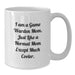 Funny Game Warden Gifts from Mom - Unique White Coffee Mug for Game Warden Graduation - I Am A Game Warden Mom Quote Gifts - Additional