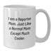 Funny Reporter Mom Gifts from Friends - White Coffee Mug for Graduation Unique - Additional