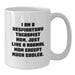Respiratory Therapist Gifts, Funny Quote White Coffee Mug, 11oz or 15oz Capacity, Perfect for Respiratory Therapist Mom, Gifts from Family to Respiratory Therapist, Graduation Unique Gifts - Additional