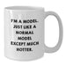 Funny Model White Coffee Mug Gifts from Friends to Women on Birthday - Additional