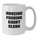Funny Court Clerk White Coffee Mug Graduation Unique Gifts from Friends - Additional