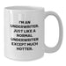 Funny Underwriter Quote White Coffee Mug, Gifts from Coworkers for Underwriter, Graduation Unique Gifts, 11oz or 15oz Capacity, Ceramic, Microwave, Dishwasher Safe - Additional