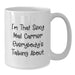 Funny Mail Carrier Gifts from Friends for Birthday, I'm That Sexy Mail Carrier Everybody's Talking About. White Coffee Mug - Additional