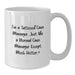 Funny Case Manager White Coffee Mug, Gifts from Friends, Case Manager Graduation Unique Gifts, I'm A Tattooed Case Manager, White Coffee Mug for Men, Hotter Than Normal Case Manager - Additional