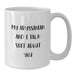 Abyssinian Cat Funny White Coffee Mug Gifts from Men for Graduation, 'My Abyssinian And I Talk Shit About You' Quote - Additional