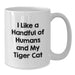 Funny Tiger Cat White Coffee Mugs Gifts from Friends for Tiger Cat Lovers Graduation Unique Mug - Additional